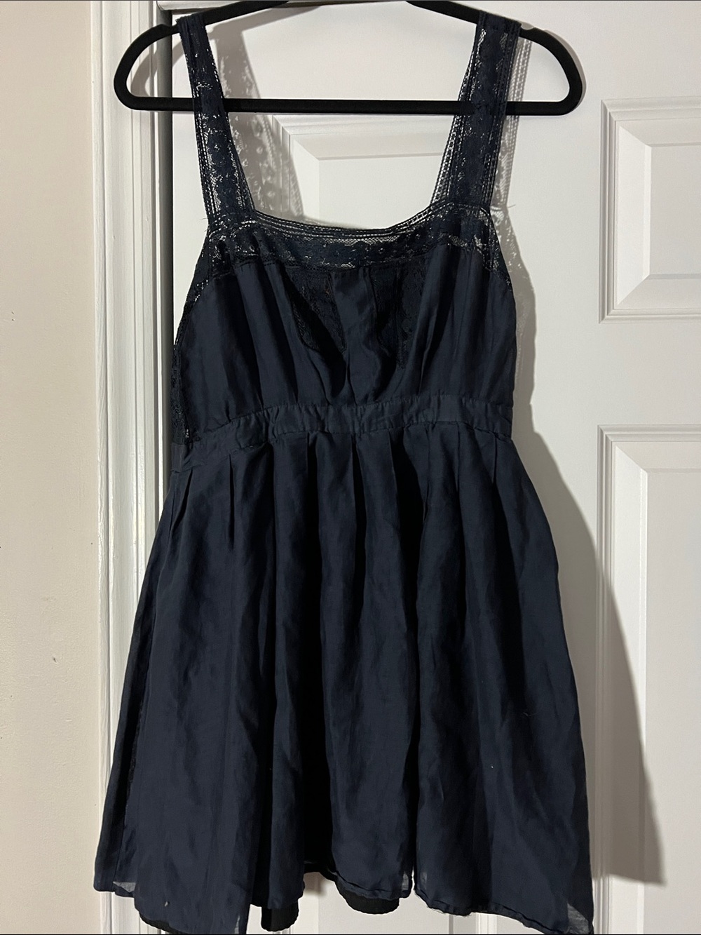 Neuw Navy Blue Lace-Trim Sundress